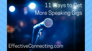 Speakers Get More Speaking Gigs