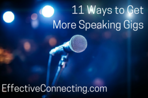 Speakers Get More Speaking Gigs