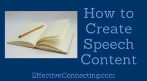 Speech Writing Road Map