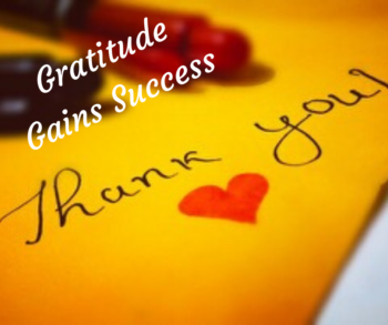 Speakers use gratitude to gain success