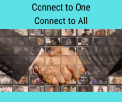 Connecting to one audience member will connect to all